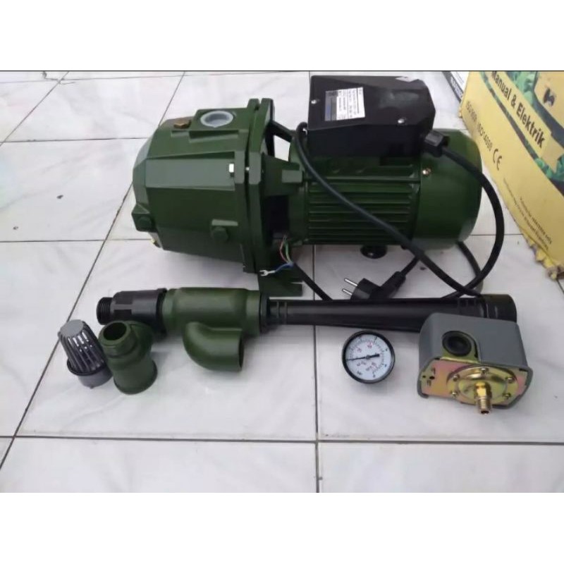 Pompa Air JetPump Otomatis Sumur Dalam DABKING 250 Watt