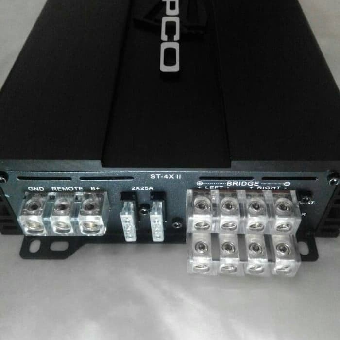POWER AMPLIFIER ZAPCO ST-4X II (4 CHANEL)