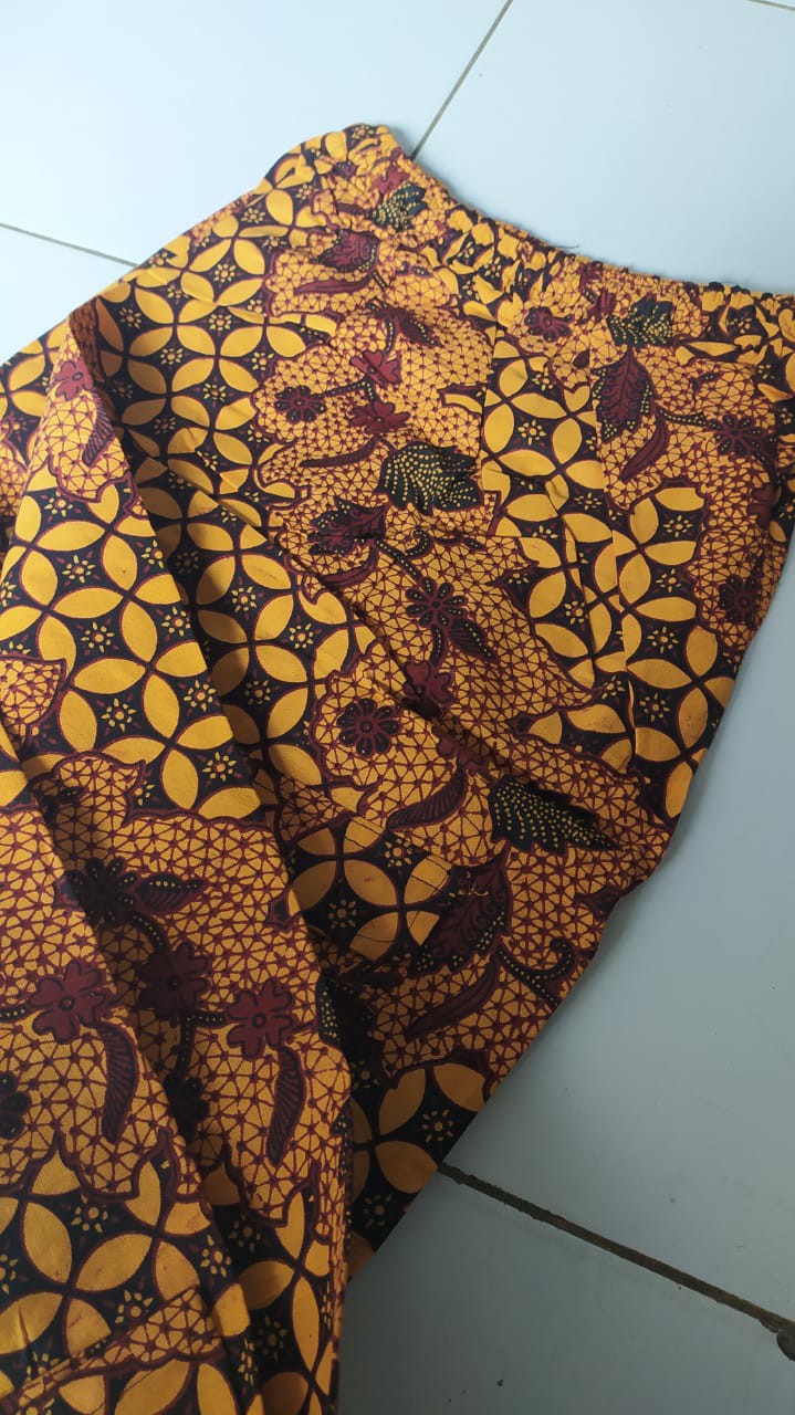 Celana Jumbo Batik Pekalongan Pria Wanita Celana Panjang