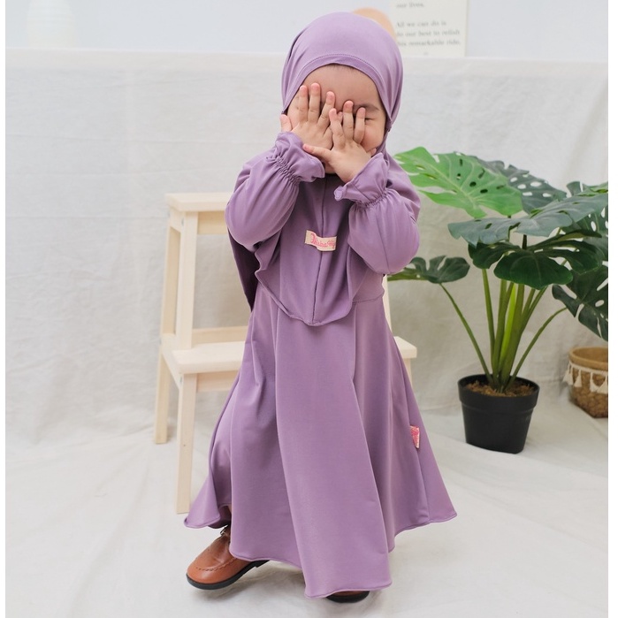 Gamis Anak Bayi Perempuan Newborn / Gamis Bayi Perempuan Cantik Jersey Original Korea 0-5 tahun