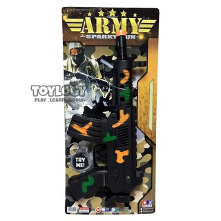  Mainan  Anak Laki Senapan Mesin Militer Army Sparky Machine 