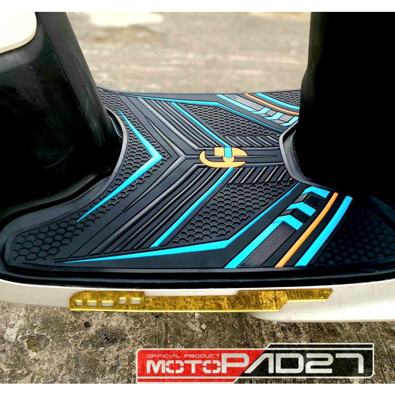 Motopad27 Karpet Fazzio Bordes Fazzio Pijakan Alas Kaki Fazzio 125  Footrest Premium