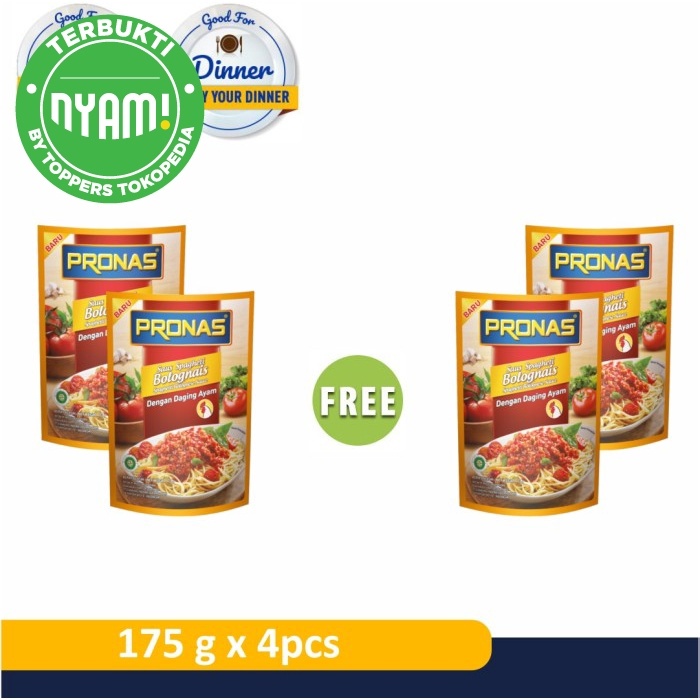 

Pasta-Aneka- Pronas Bolognese Ayam 175 G Buy 2 Get 2 -Aneka-Pasta.