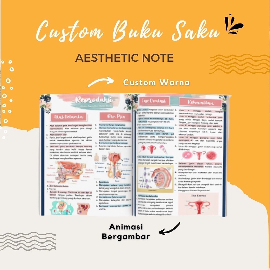 

Catatan Estetik /Aesthetic Ala Study Gram/Jasa Tulis Catatan Murah