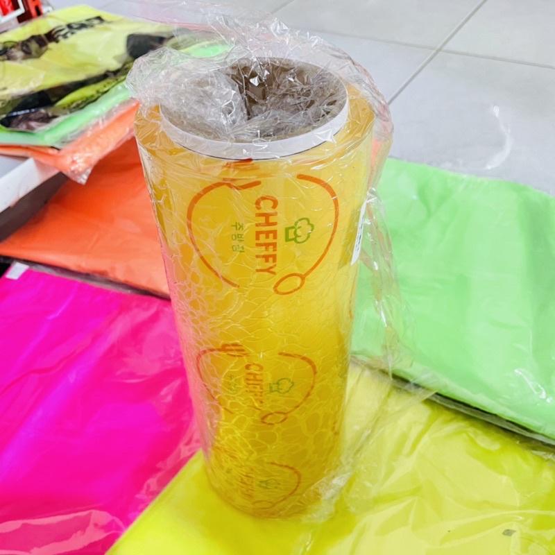plastik wraping/wrap cheffy 30cm/wraping buah parcel 500meter/plastik wrap kiloan/parcel plastik bua