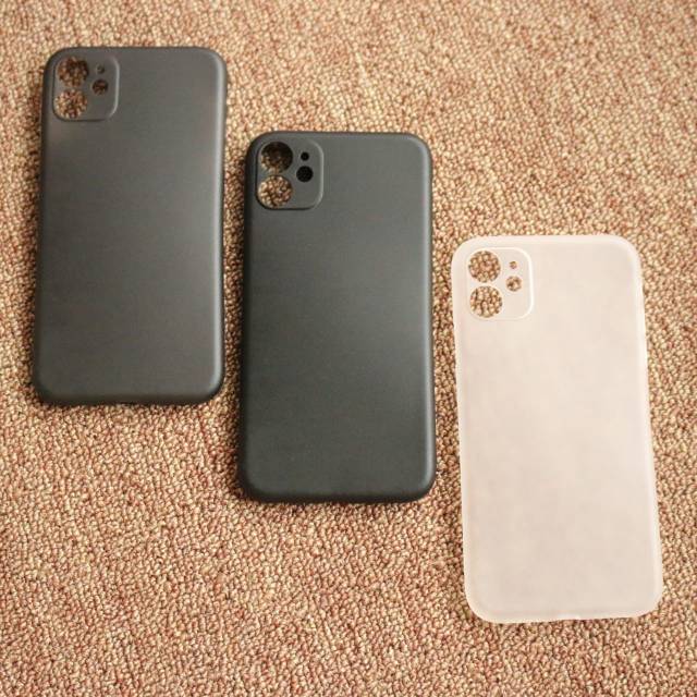 YKCS 0411 iphone 11 iphone11 6.1 11PRO 11 PRO MAX Hard case slim case 0.1mm doff matte tipis