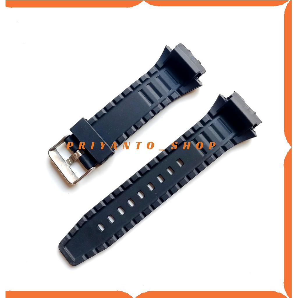 STRAP TALI JAM LS 94 LS94 IYW0094 IYW94 HITAM RUBBER WATCH BREND