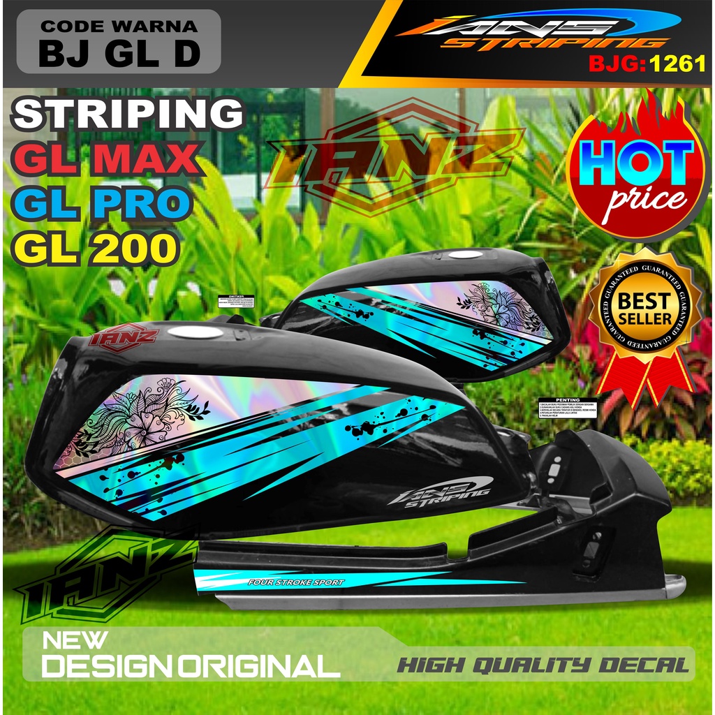 STRIPING CUSTOM GL MAX PRO GL 2000/ STRIPING GL VARIASI HOLOGRAM / STRIPING GL HOLOGRAM