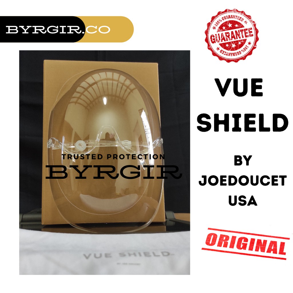 100% ORIGINAL IMPOR USA VueShield Faceshield Nagita Terbaru Vue Shield JoeDoucet USA