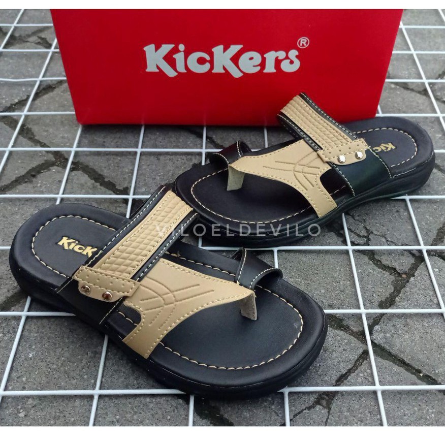 Sandal Anak Laki Laki Kickers Kulit Size 28 - 37 (ANAK KOMBINASI KICKERS)