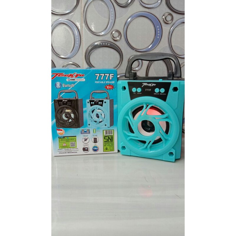 Spiker bluetooth mini TECKYO 777F standar SNI