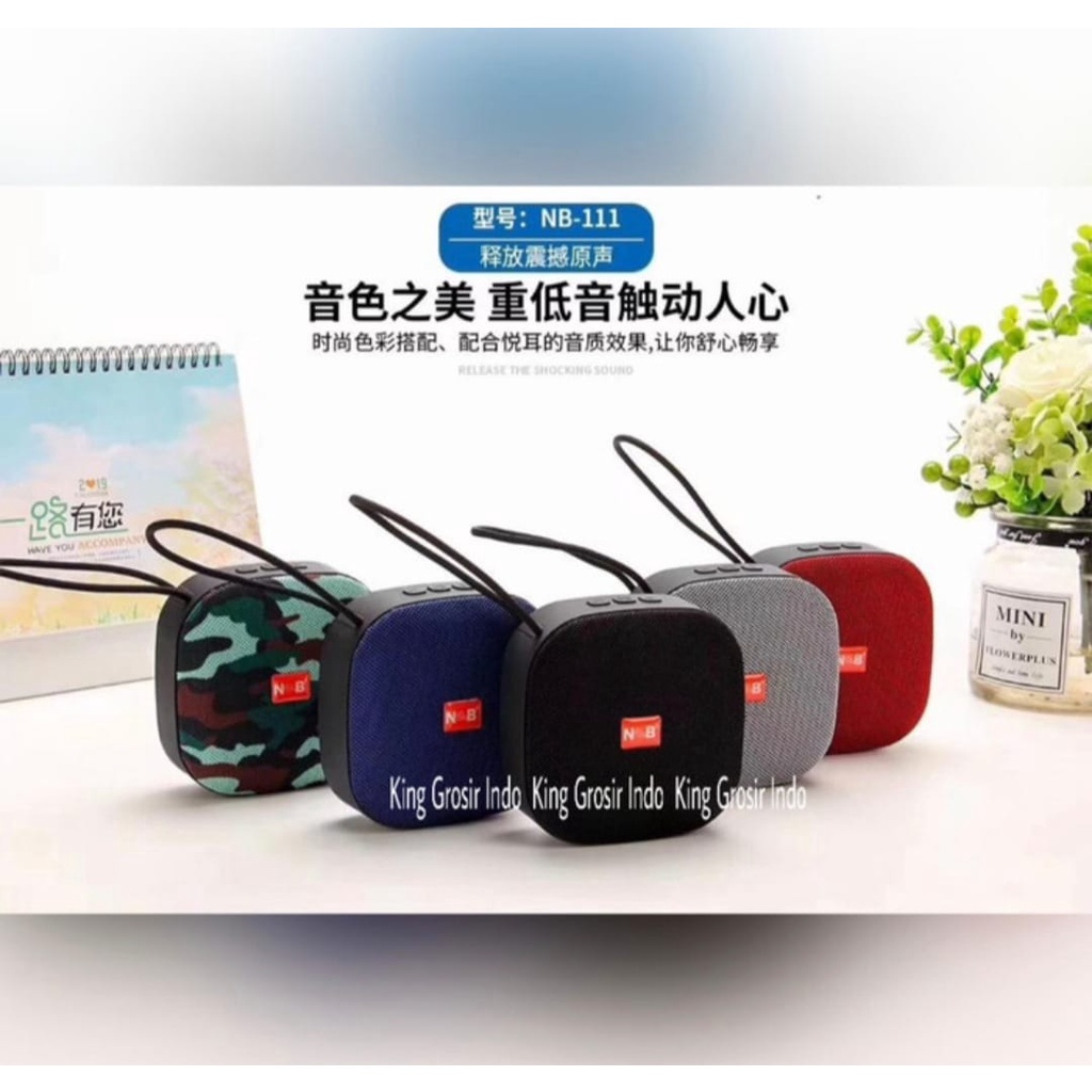 Speaker Bluetooth NB-111 Portable Wireless Speaker NB 111