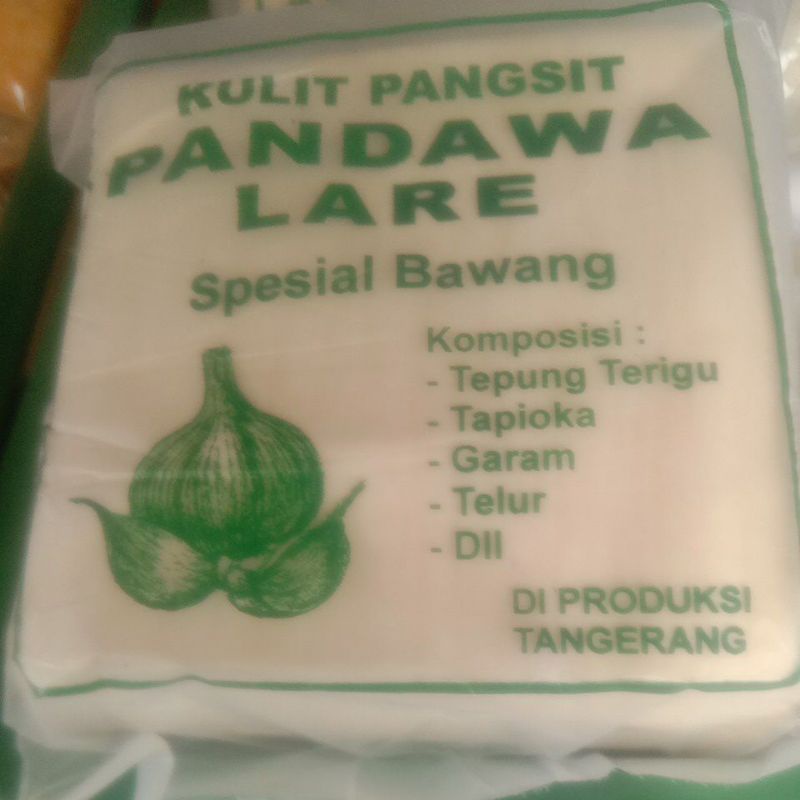 

pangsit pandawa lare sepesial bawang