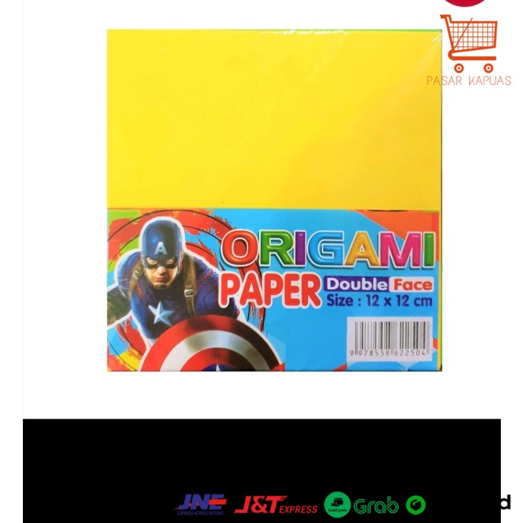 

[ COD ] Kertas Lipat Origami 12x12cm (2 Sisi) / double face origami