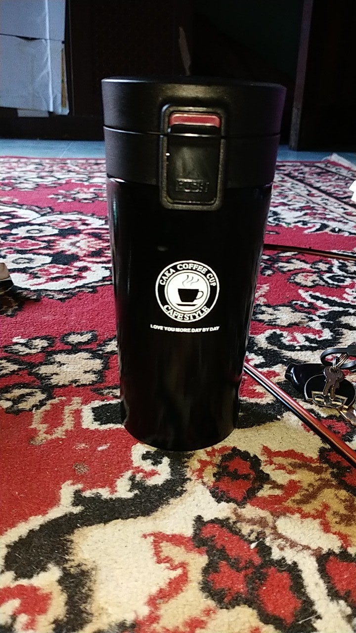 Makassar Termos Kopi / Travel Mug Tahan Panas  & Dingin Vacum  Coffe Cup Murah