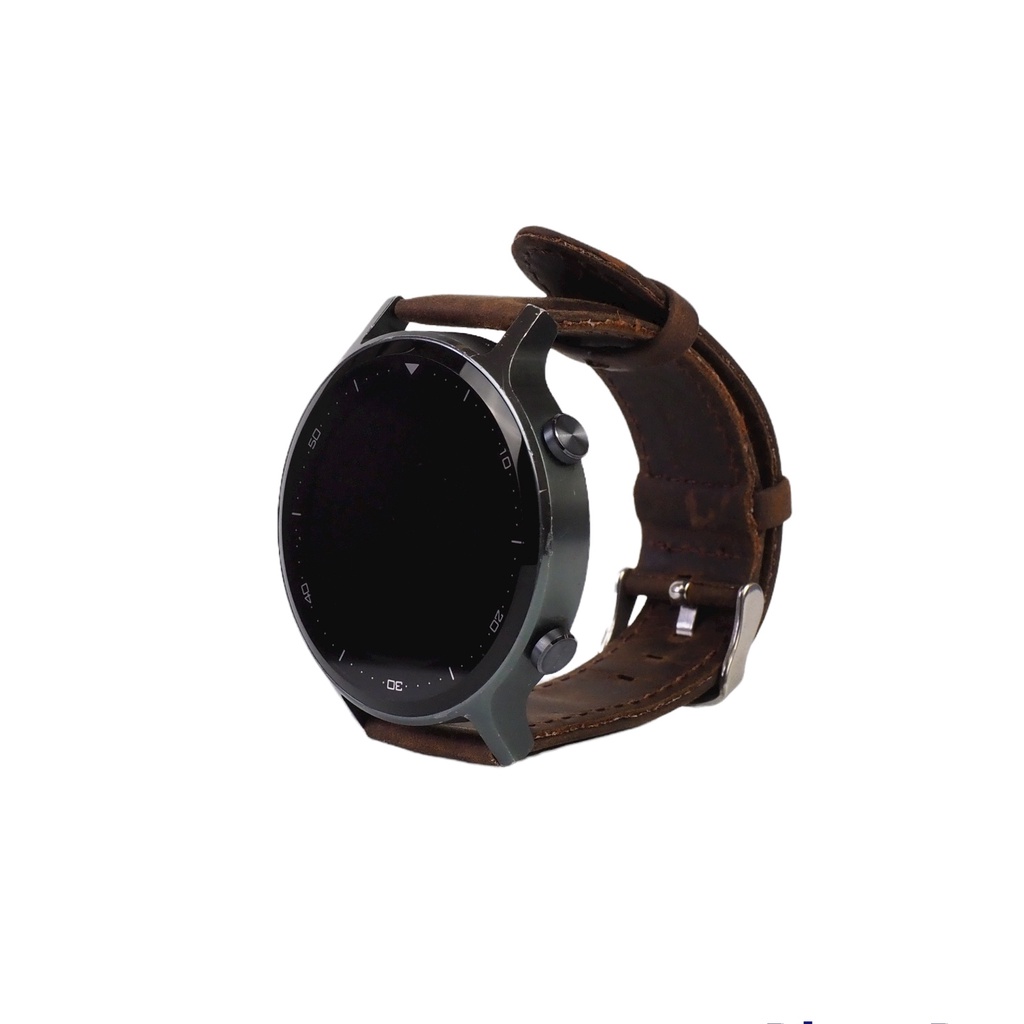 Leather 22mm Strap Tali Jam Universal Smartwatch Realme