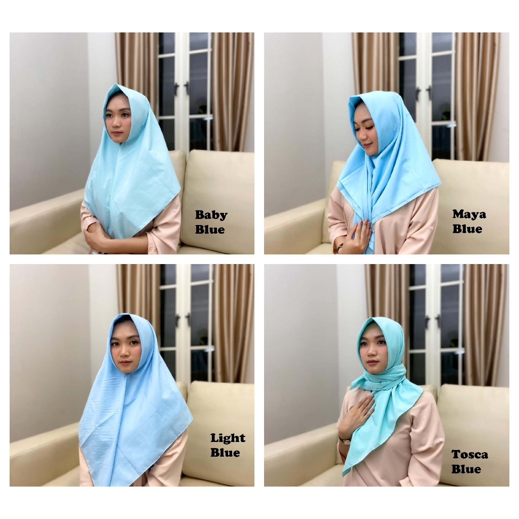 Hijab/ Jilbab Segiempat Murah Berkualitas Part 1