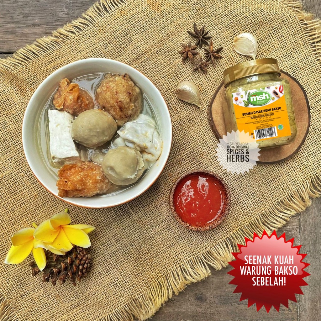 

Bumbu Dasar Kuah Bakso