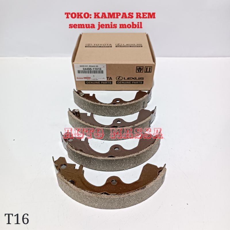 KAMPAS REM BELAKANG SOLUNA  BRAKE SHOE SOLUNA
