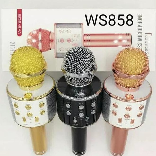 Mik Mic Mikrofon Microphone Smule Wireless Bluetooth Item Baik