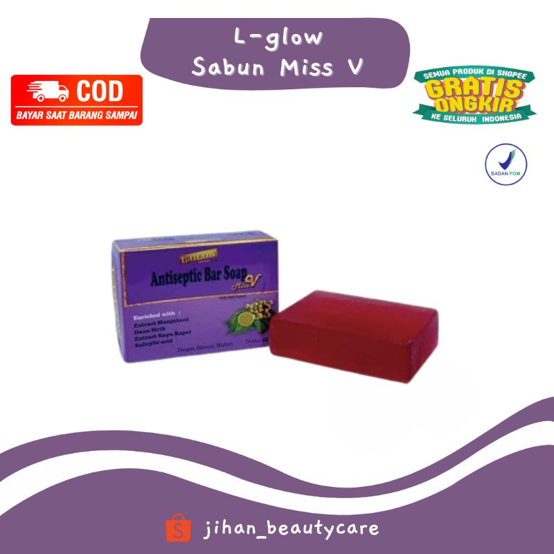 LGLOW BAR SOAP MISS V / SABUN RAPET / SABUN KEMBALI PERAWAN / SABUN MISS V