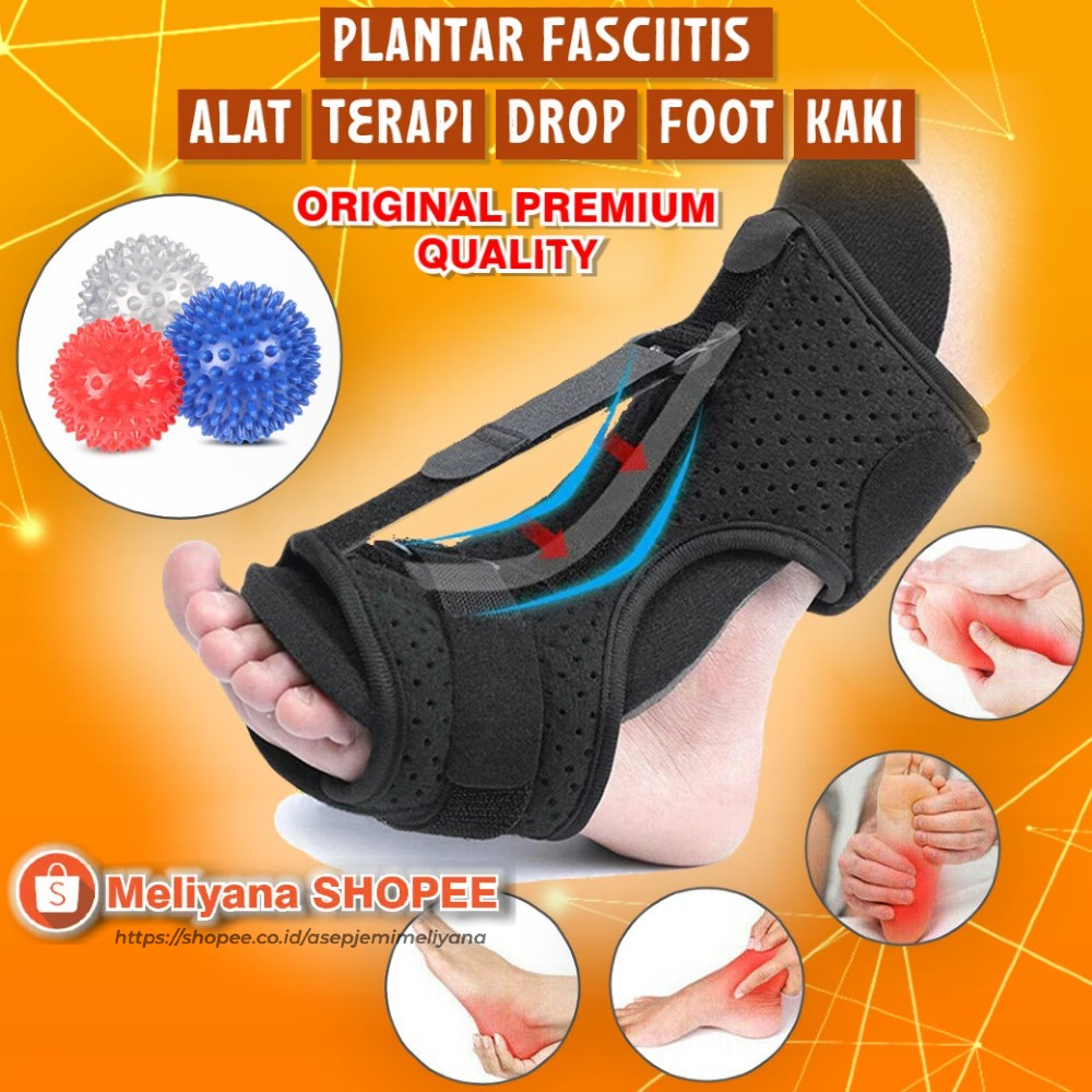 Plantar Fasciitis Drop Ankle Support Brace Foot Orthosis AFO Dorsal Night Splint