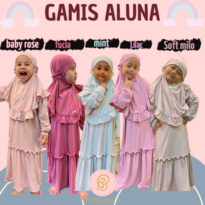 1 set Gamis Aluna