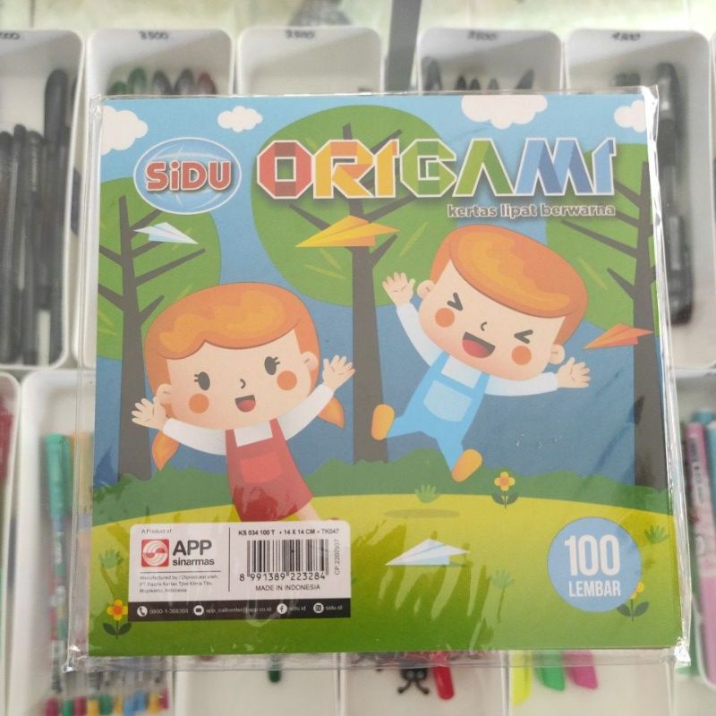 

Kertas lipat ORIGAMI SIDU ukuran 14x14cm isi 100sheet
