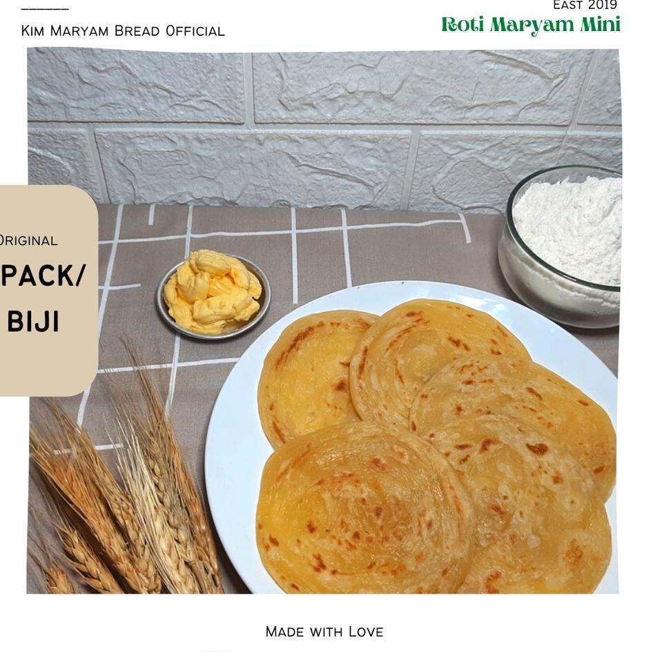 

LANGSUNG ORDER 8530 Roti Maryam/Cane/Canai/Konde Kim Original 1 Pack isi 5 Pcs ㄳ