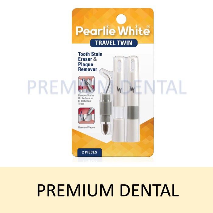 

Pearlie White Travel Pack Penghapus Noda Dan Penghilang Plak