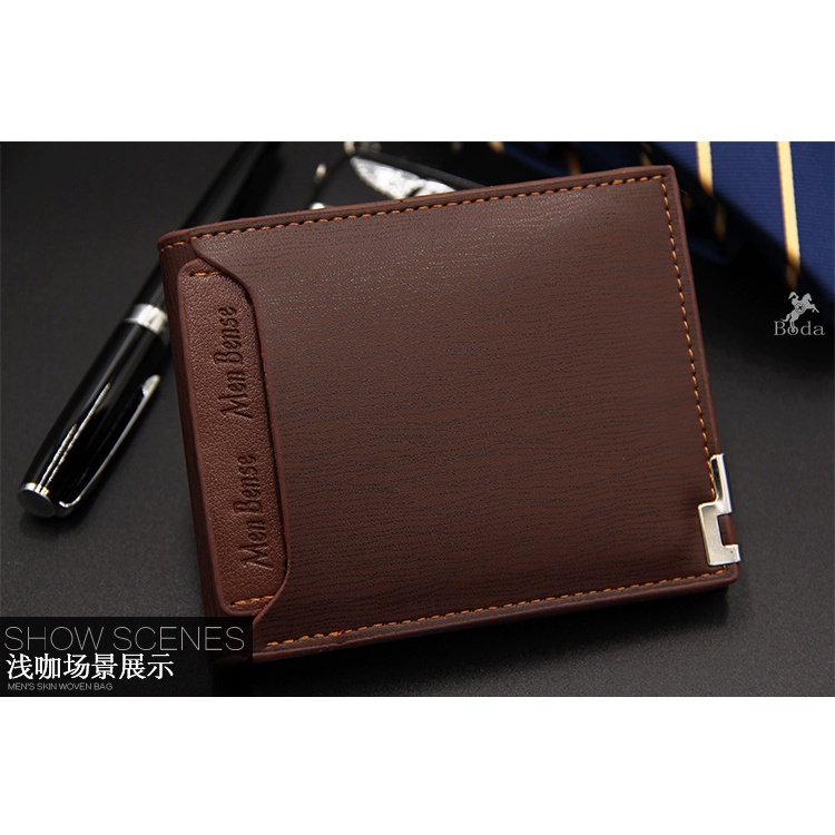 [Lms] Dompet Kulit Pria Premium Branded MENBENSE ORIGINAL Korean Style