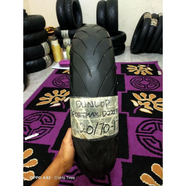 Ban Copotan Import Dunlop Sportmax D222F 120/70-17