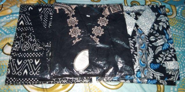 Kemeja Batik Pria Blarak Biru