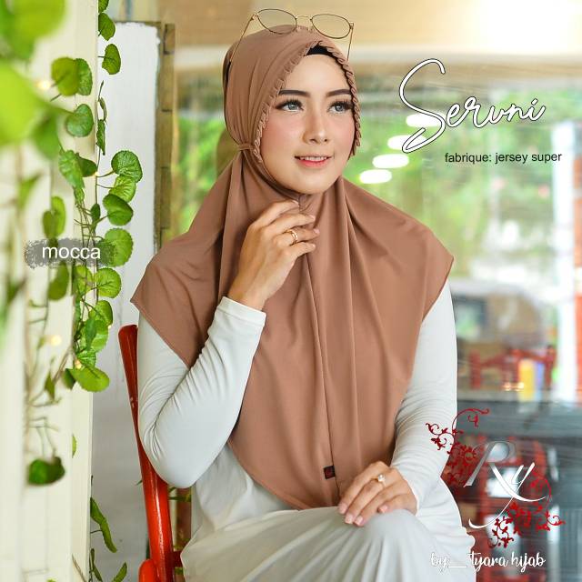 Bergo Daily Seruni Tali Belakang original Tyara Hijab