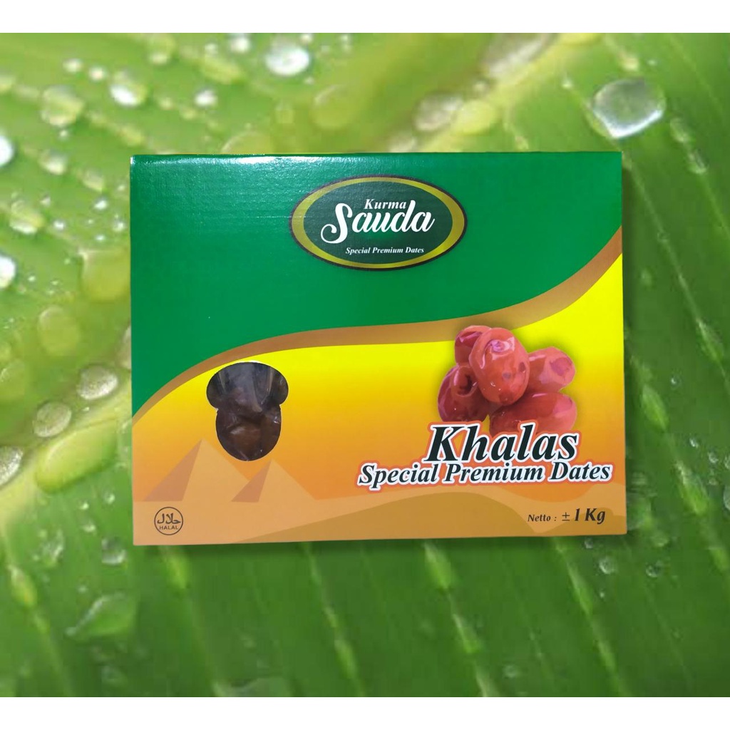 

KURMA SAUDA 1 kg kurma KHALAS 1kg 1 kg