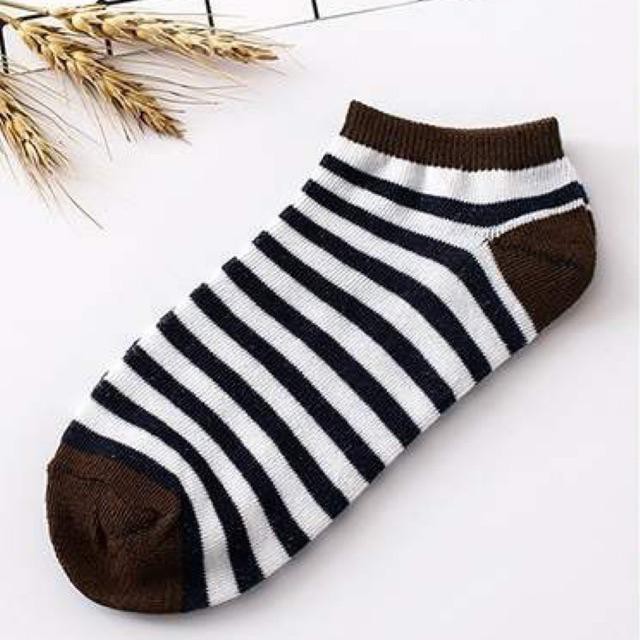 Kaos Kaki Wanita Garis Unisex Fashion Japan Kaos Kaki Pendek Wanita Ankle Socks Import Kaos Kaki Wanita IMPORT Semata Kaki Kaos Kaki Ankle Stripe Kaos Kaki Perempuan Kaos Kaki Mata Kaki Stripe Warna Warni