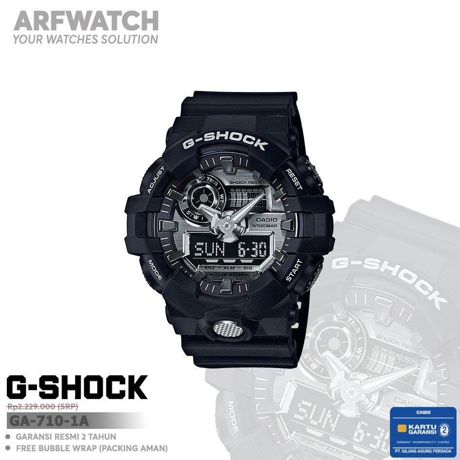 Casio G-Shock GA-710-1A / GA-710-1ADR Original