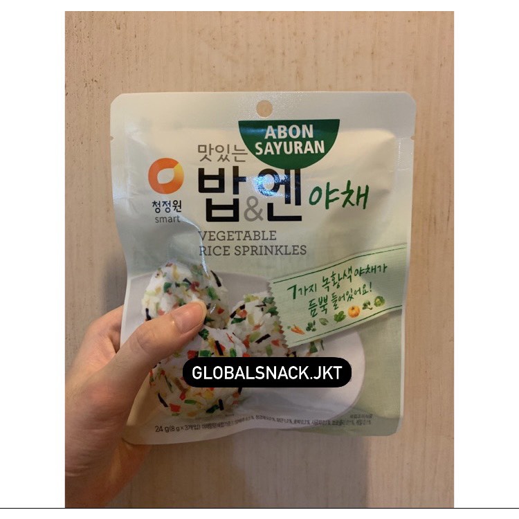 

CHUNG JUNG ONE VEGETABLE RICE SPRINKLES - SAYURAN KERING TABUR KOREA