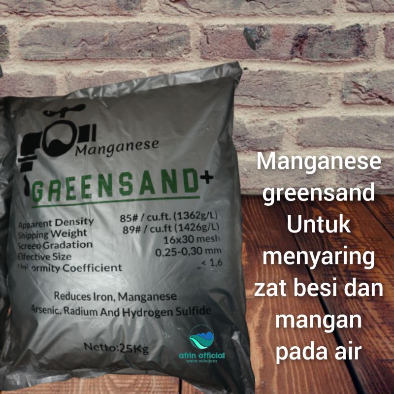 manganese greensand media filter air
