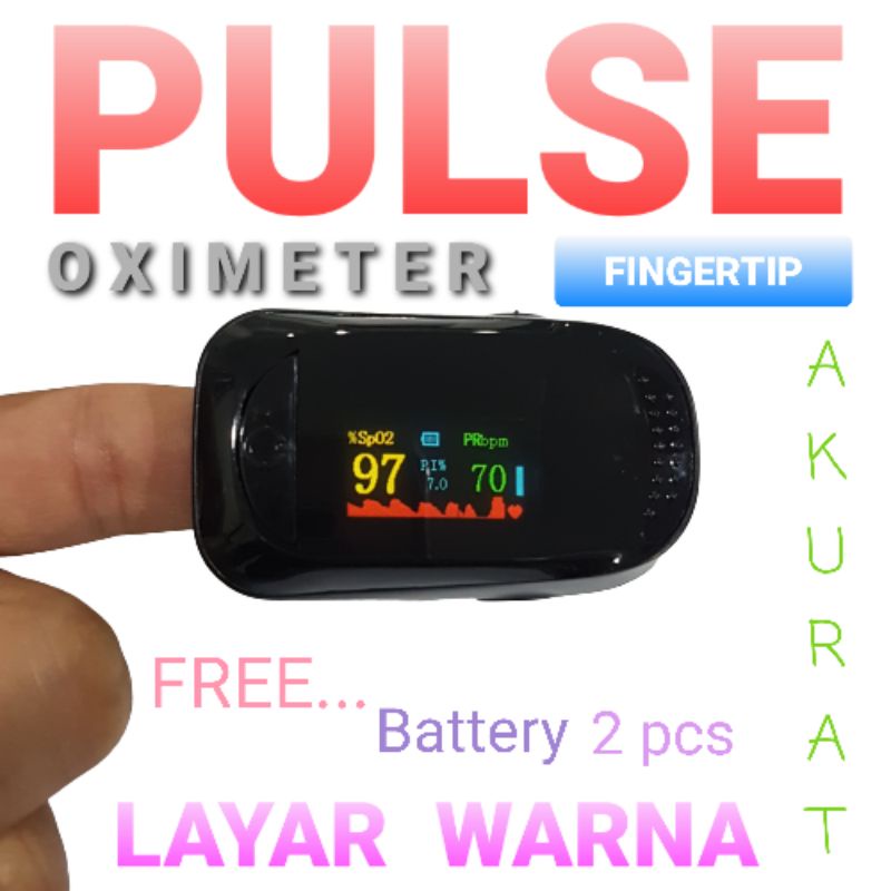 A2 Pulse Oxymeter Fingertip Oximeter Digital