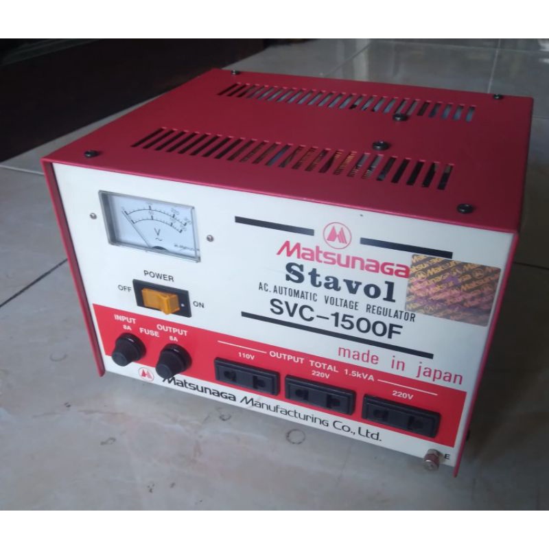 Matsunaga Stavolt/Stabilizer 1500Va - 1500F/N Original Japan