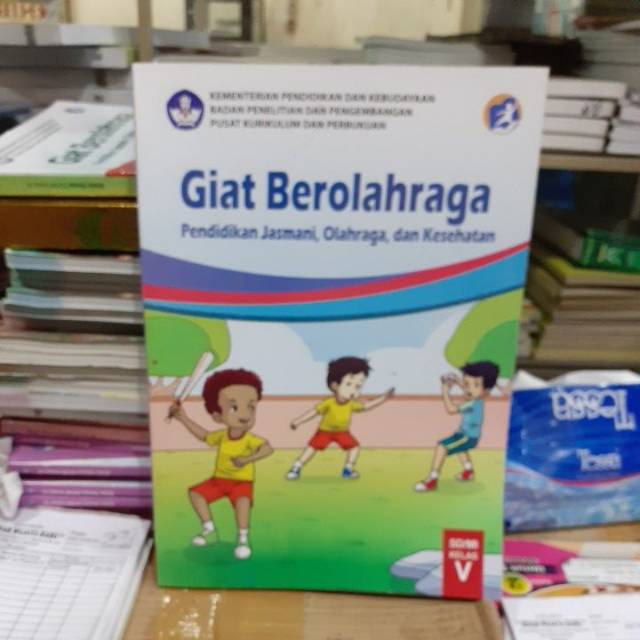Buku Paket Giat Berolah Raga Pjok Kelas 5 Sd Kurikulum 2013 Shopee Indonesia