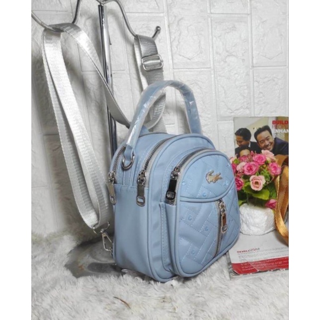 Ransel Mini Multifungsi Kantong Res Y Bordir Korean Terlaris