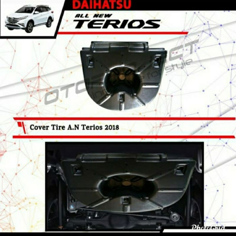 Cover Ban Serep all new Terios 2018-ON