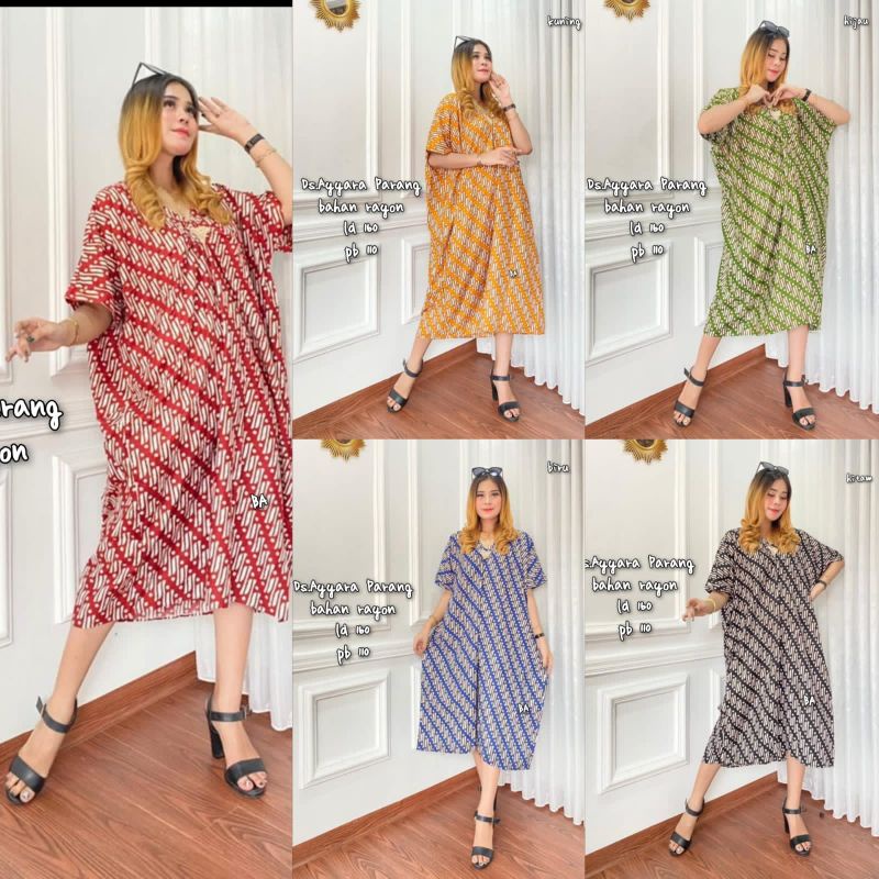Dress Ayyara Parang/Dress Batik