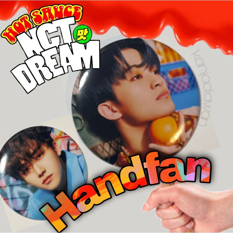 KIPAS NCT DREAM HOT SAUCE HANDFAN