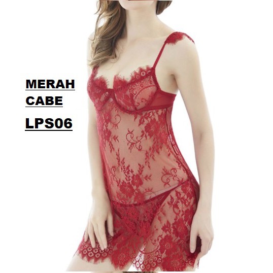 Lingerie Sexy Dress Floral Nightgown-LPS