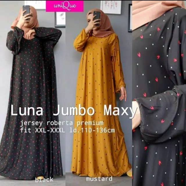Gamis "Luna jumbo maxy"