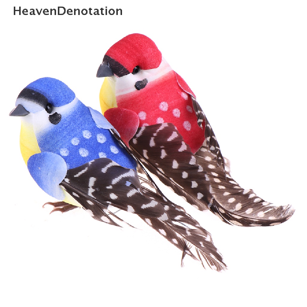 1 Pc Ornamen Bulu Burung Merpati Buatan Untuk Taman Mall