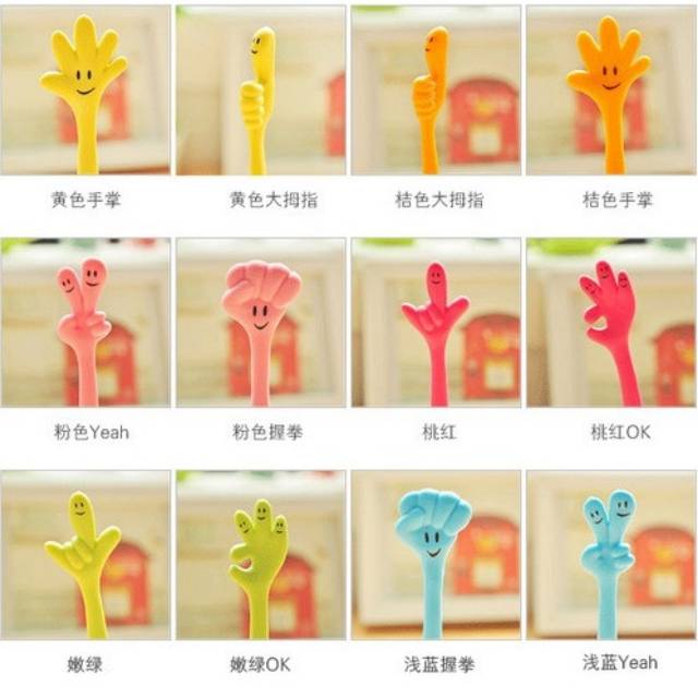 

BLS 090 Pena Fancy Simbol Motif Jari / Liquid Pen Fancy Finger Print Symbol